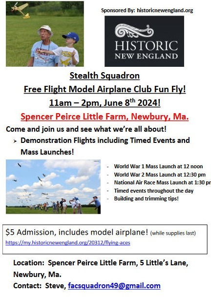 Flying Aces Take Flight, Spencer-Peirce Little Farm, Newbury MA