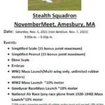 Stealth Squadron Late Fall Meet, Amesbury MA