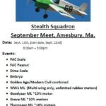 Stealth Squadron Early Fall Meet, Amesbury MA
