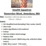 Stealth Squadron Late Fall Meet, Amesbury MA