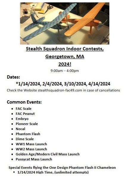 Stealth Squadron Winter Meet (Indoor Contest)