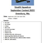 Stealth Squadron Early Fall Meet, Amesbury MA