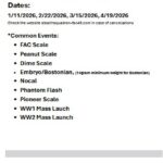 Stealth Squadron 3rd Indoor Contest 2026