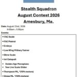 Stealth Squadron Late Summer Meet, Amesbury MA