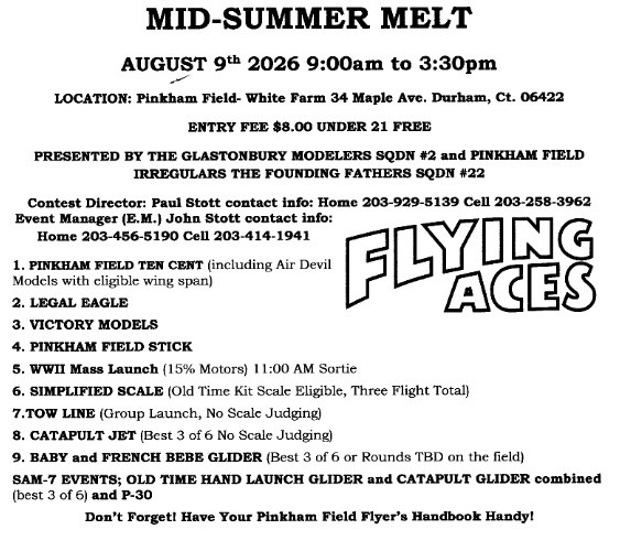 Pinkham Field/Glastonbury Modelers Midsummer Melt FAC Contest